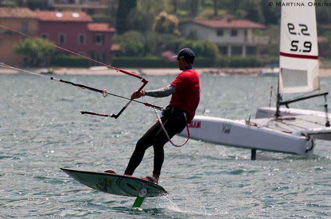 Cat and Board mo - Foiling Week 2014 ©  Martina Orsini